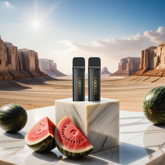 Aakkoo 2x Pods à 600 (Nikotin) - Watermelon Lemonade